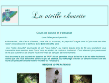 Tablet Screenshot of lavieillechouette.com